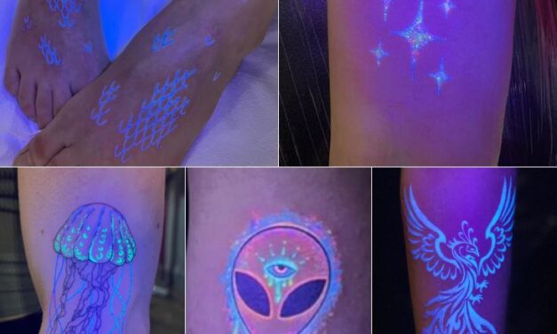 What is an Invisible Tattoo? Trending UV Tattoo Design Ideas