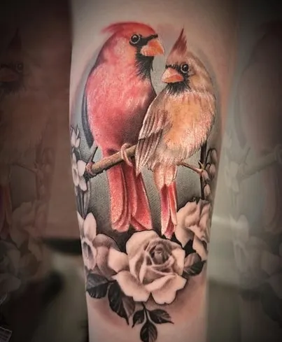 cardinal tattoo design 6 real cardinal tattoo design