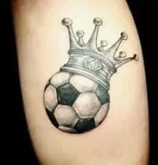 football crown tattoo dybala