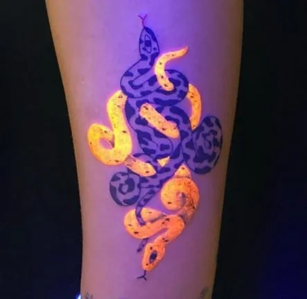 invisible tattoo design 7 intertwined snakes invisible tattoo design