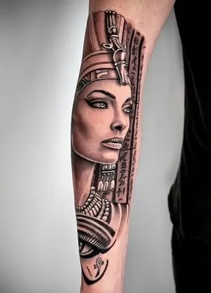 nefertiti tattoo design 1 intricate nefertiti tattoo design