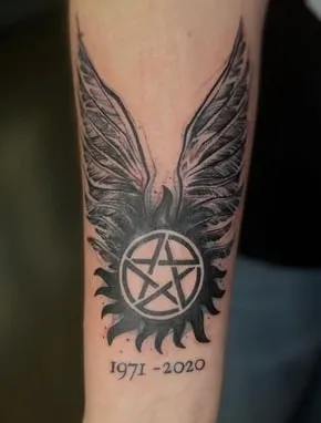 supernatural anti possession tattoo idea supernatural anti possession tattoo idea