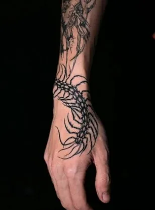 tokyo ghoul centipede tattoo design 12