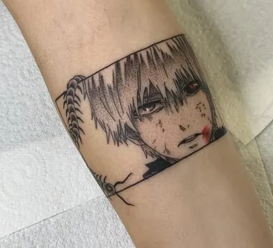 tokyo ghoul centipede tattoo design 7