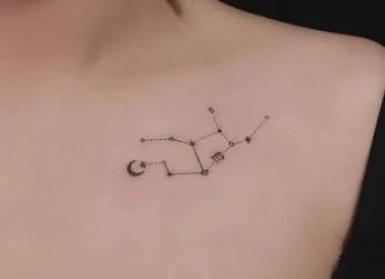 virgo constellation tattoo
