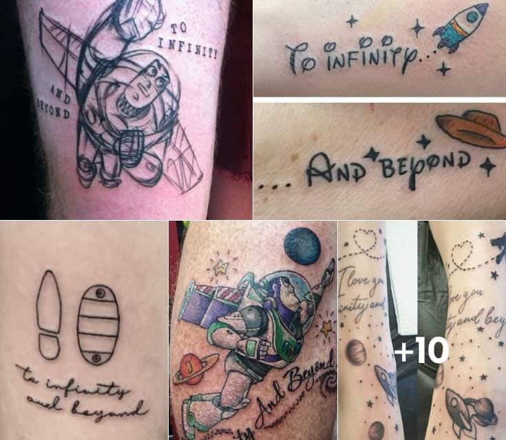 To Infinity and Beyond Tattoo Meaning and 10+ Designs