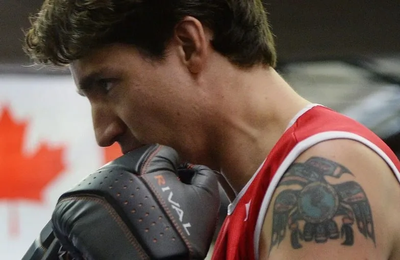 justin trudeau's tattoo
