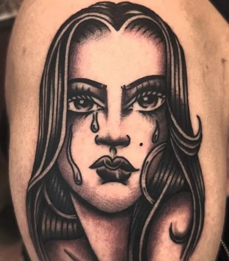la llorona tattoo design 3 simple la llorona tattoo design