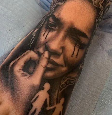 la llorona tattoo design 4 detailed la llorona tattoo design