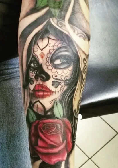 color la llorona tattoo design
