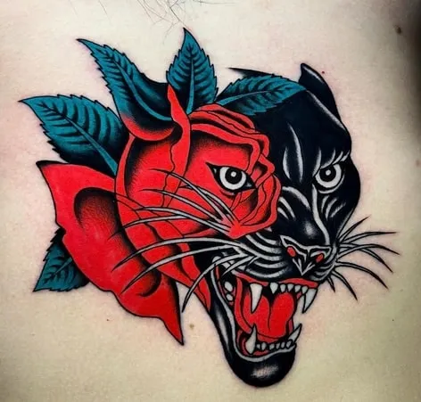 panther tattoo design