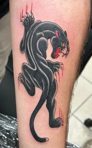 panther tattoo design