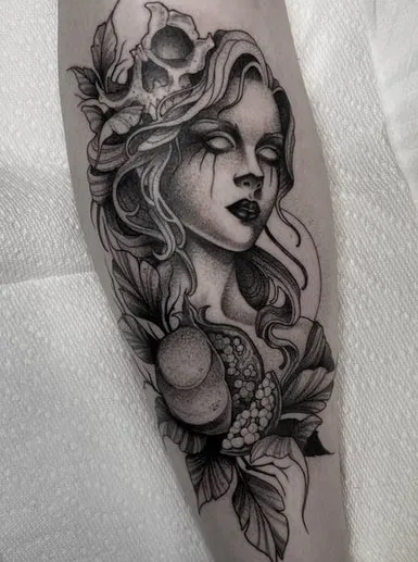 persephone tattoo design idea 2 persephone tattoo design idea