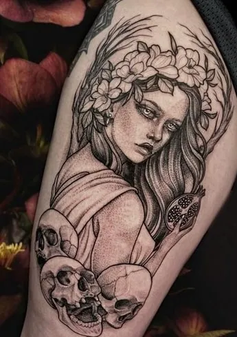 persephone tattoo meaning persephone tattoo meaning