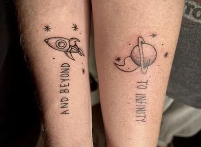 to infinity and beyond tattoo design 2 to infinity and beyond tattoo design 1