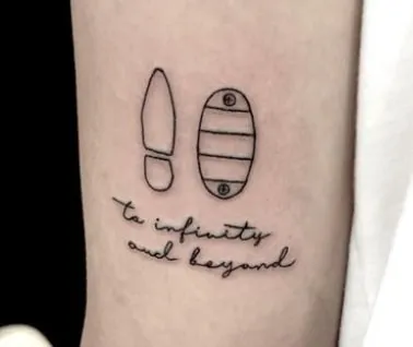 to infinity and beyond tattoo design 5 minimal to infinity and beyond tattoo design