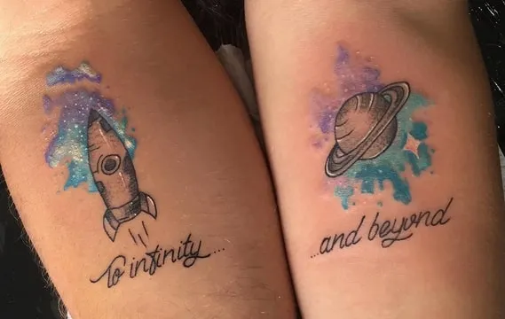 to infinity and beyond tattoo design 8 watercolor to infinity and beyond tattoo design
