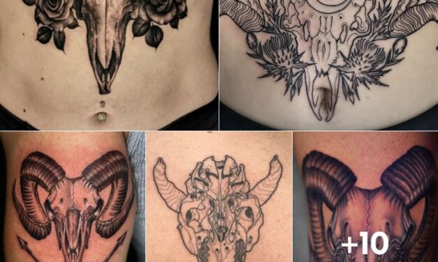 Popular Ram Skull Tattoo Ideas | What is the Meaning and Significance of Ram Skull Tattoos
