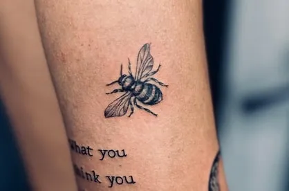 bee tattoo design