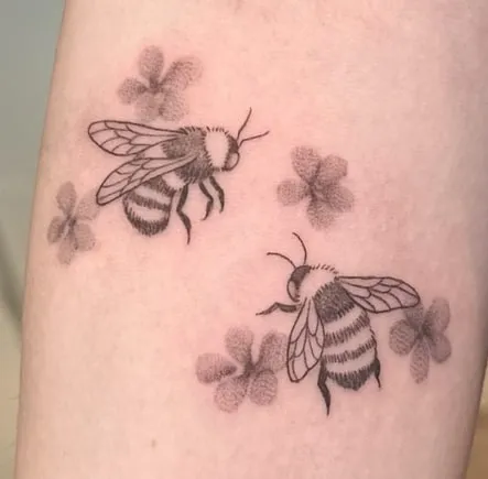 bee tattoo design
