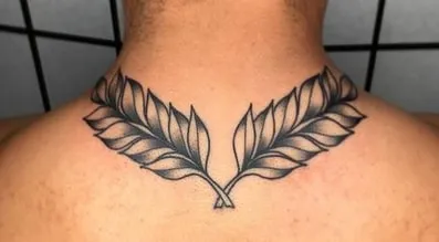 laurel wreath geometric tattoo laurel wreath geometric tattoo
