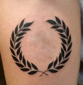 laurel wreath tattoo design 6 simple laurel wreath tattoo design