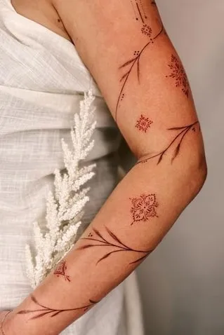 leaf tattoo design 2 arm band leaf tattoo design