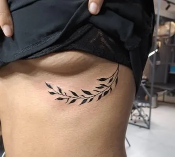 leaf tattoo design 6 ribs leaf tattoo design