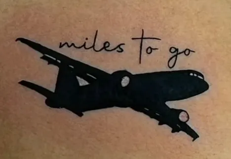 miles to go tattoo idea 4 simple miles to go tattoo idea