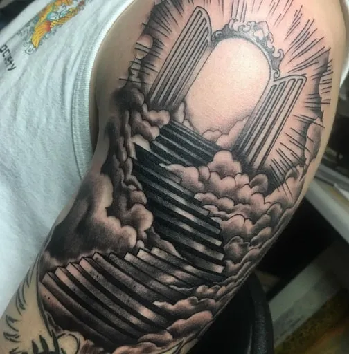 stairway to heaven tattoo design 4 stairway to heaven tattoo