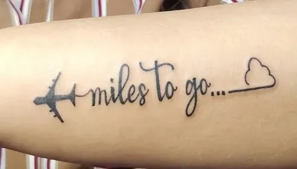 symbolism of miles to go in tattoos symbolism of miles to go in tattoos