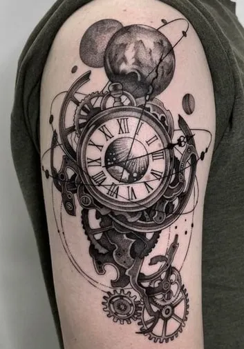 what do tattoos of clocks symbolize