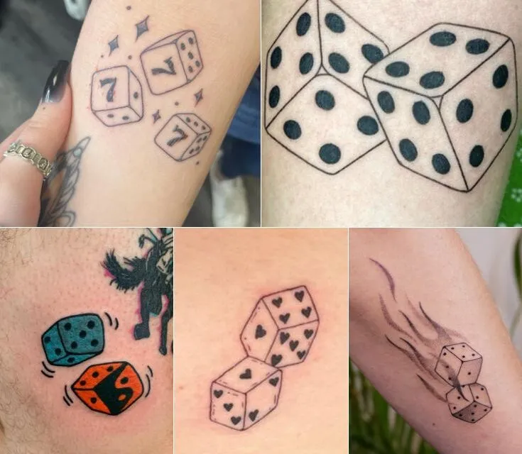 What Does a Dice Tattoo Mean?