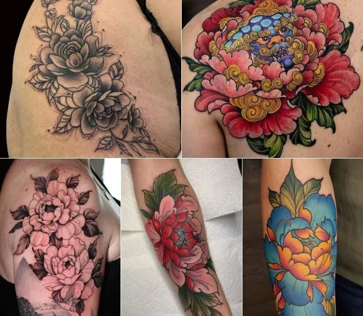 Popular Peony Tattoo Design Ideas and Symbolism
