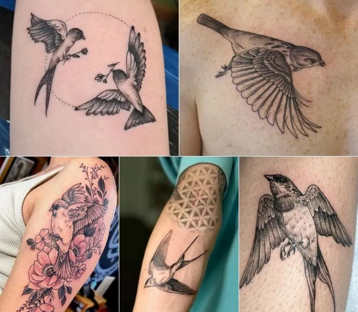 What Does a Sparrow Tattoo Symbolize?
