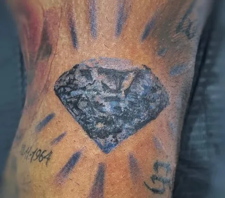 diamond tattoo design