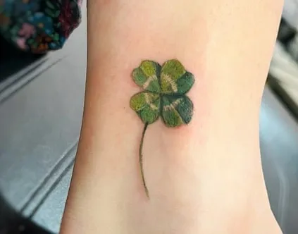 historical roots of four leaf clover tattoo historical roots of four leaf clover tattoo