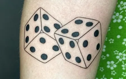 history of dice tattoos history of dice tattoos