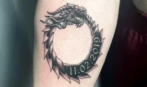 ouroboros tattoo design 6 personalized ouroboros tattoo design