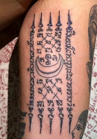 sak yant thai yantra tattoo