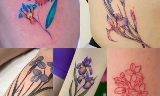What Does a Tattoo of an Iris Mean?