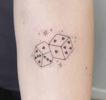 what does a dice tattoo mean what does a dice tattoo mean