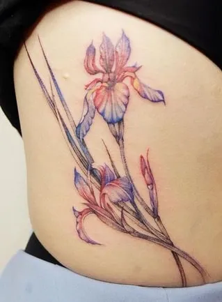 what does a tattoo of an iris mean what does a tattoo of an iris mean