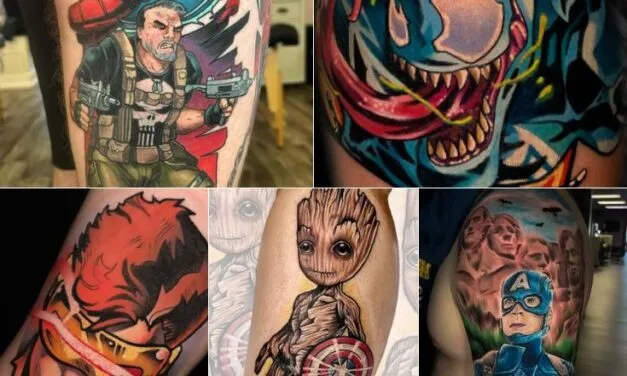 30+ Popular Marvel Comics Tattoos To Get!