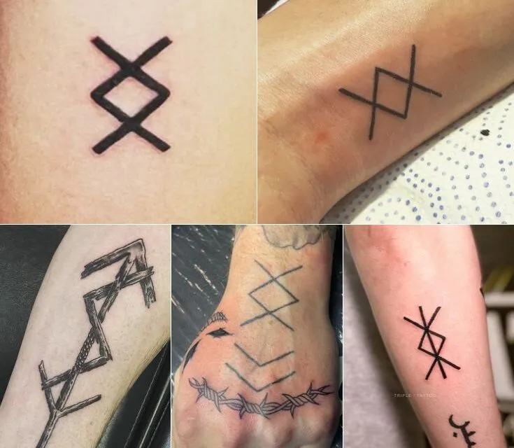 What Does An Inguz Rune Tattoo Mean? | Does It Have Viking or Greek Origins?