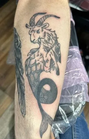 capricorn tattoo design