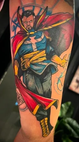 doctor strange marvel tattoo doctor strange marvel tattoo