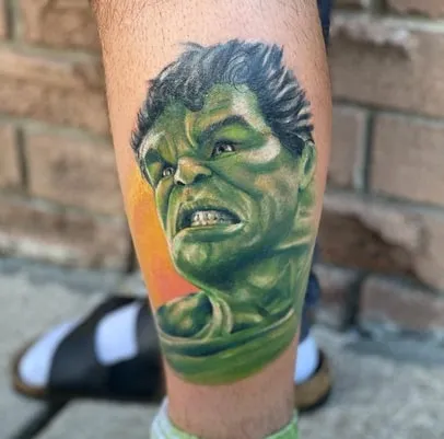 hulk marvel tattoo hulk marvel tattoo