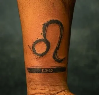 leo tattoo design