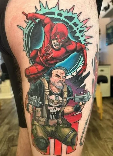marvel tattoo design 18 punisher marvel tattoo design